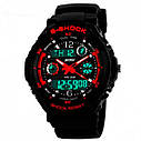 Чоловічий наручний годинник Skmei S-Shock Red 0931R, фото 3