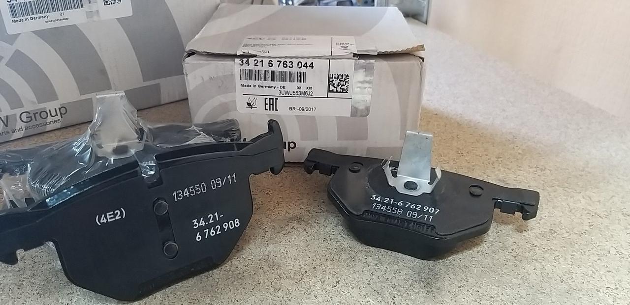 Колодки гальмівні задні BMW 5 Series E60 BMW X5 34216763044, фото 1