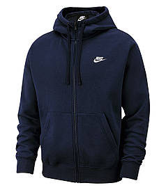 Кофта чоловік. Nike Nsw Club Hoodie Fz Bb (арт. BV2645-410)