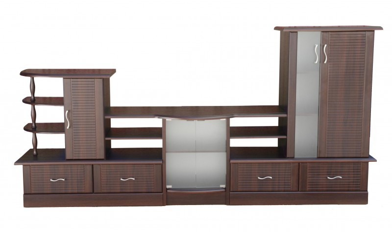 Стінка для вітальні з ДСП/МДФ (гостиная стенка) Сайдборд С063 Неман, фото 1