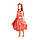Дитячий маскарадний костюм Стиляги для дівчинки червоний, фото 2