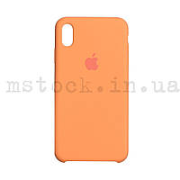 Чехол Silicone Case iPhone Xs Max Papaya