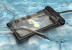 Чохол для смартфона водонепроникний універсальний AirCase чорний, фото 5