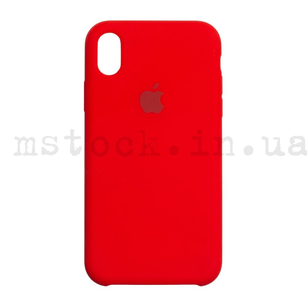 Чохол Silicone Case iPhone XS Max Red