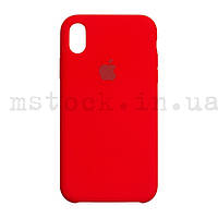 Чехол Silicone Case iPhone XS Max Red