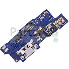 Шлейф Meizu M5c M710H з роз'ємом зарядки та мікрофоном - нижня плата