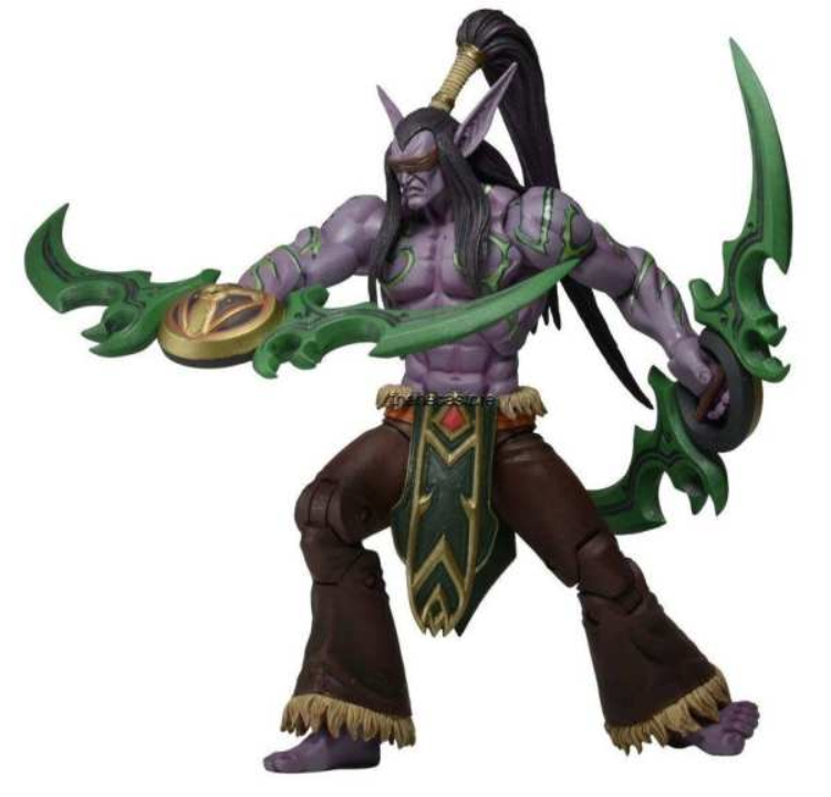 Фігурка Neca Іллідан Герої бурі (Всесвіт Варкрафт) 15 см - Illidan, Heroes of the Storm (World Of Warcraft)