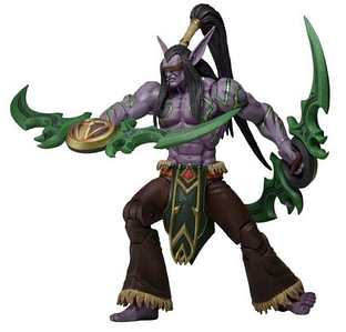 Фігурка Neca Іллідан Герої бурі (Всесвіт Варкрафт) 15 см - Illidan, Heroes of the Storm (World Of Warcraft)