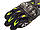 Мотоперчатки шкіряні чорно-зелені Alpinestars M10 AC Glove, M, фото 4