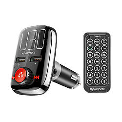 FM-трансмітер Promate Smartune-3 Black