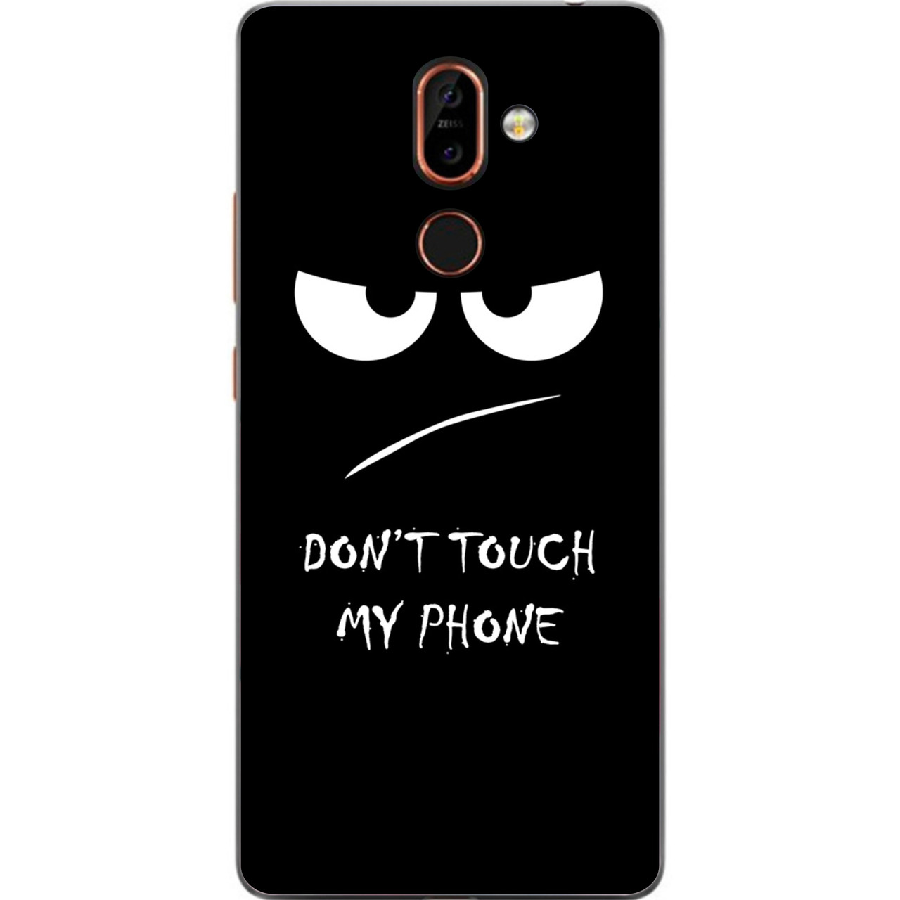 Силіконовий чохол з малюнком для Nokia 7 Plus Очі, фото 1