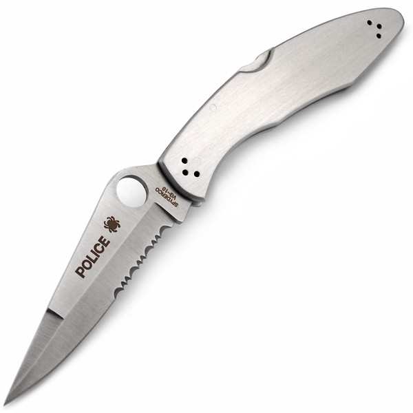 Ніж Spyderco Police Half Serrated C07HS