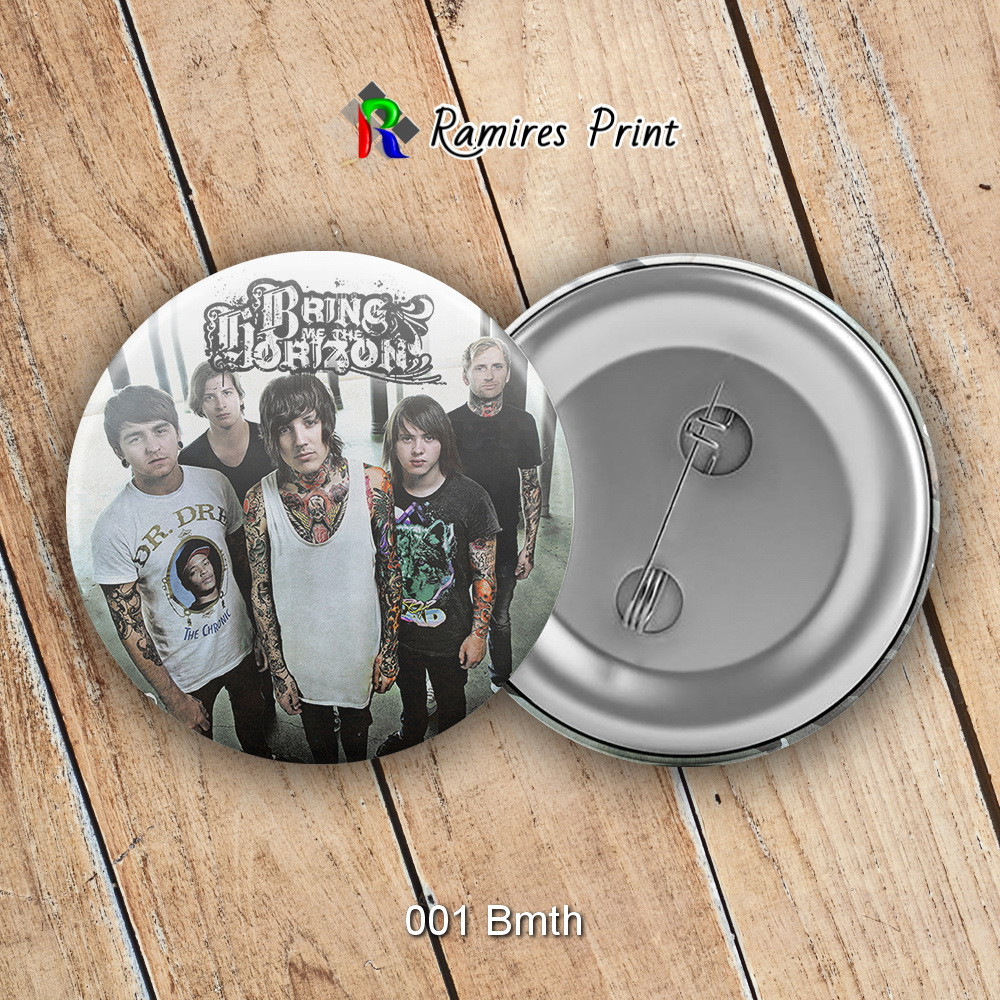 Значок 32 мм рок Bring Me the Horizon, фото 1