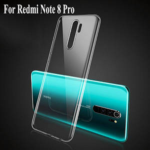Ультратонкий чохол для Xiaomi Redmi Note 8 Pro прозорий