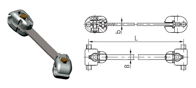 Розпірки дистанційні РГУ, фото 1