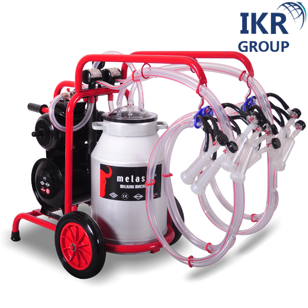 Доїльний апарат для чотирьох кіз Melasty TKKC 4-AS, фото 1