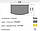 Комплект для TV і тюнера — кронштейн 907ST і полиця Gray (сірий) 240*350*6, фото 8