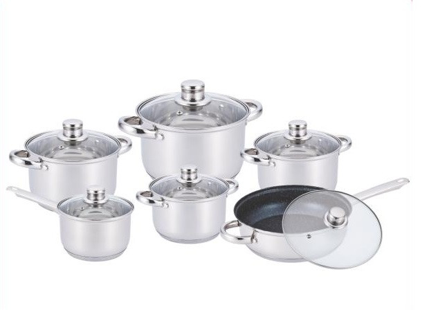 Набір каструль Benson 6 шт./наб 0208, фото 1