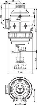 Фільтр обприскувача всмоктуючий ARAG 3162563, фото 2