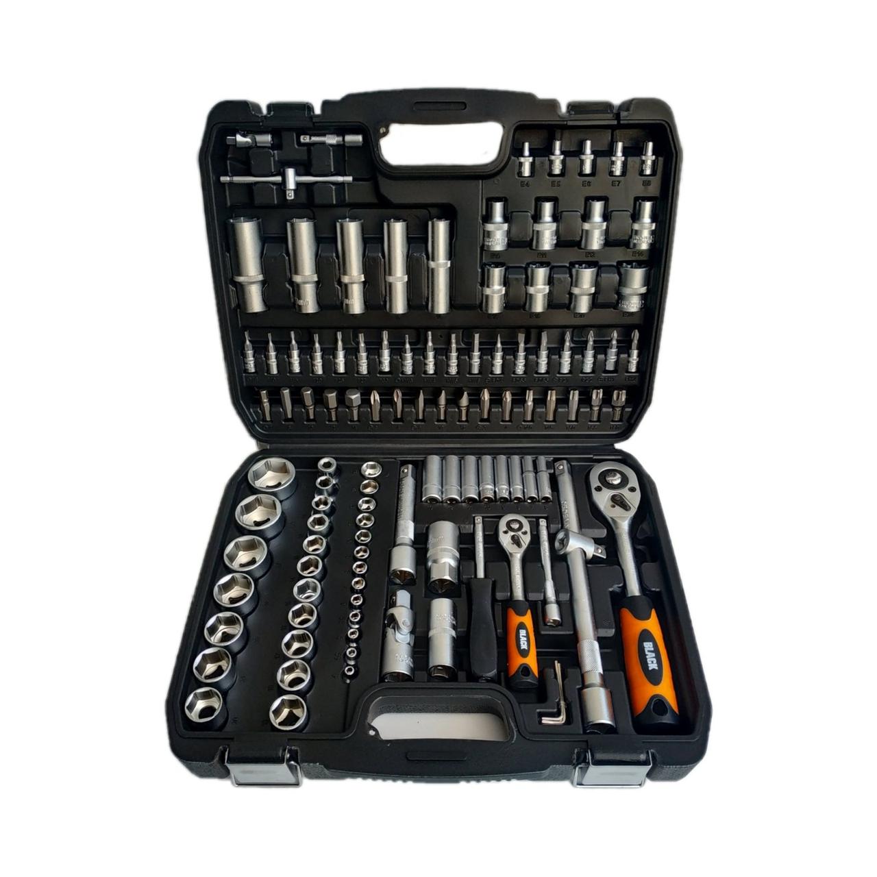 Набір головок ключів інструментів 108 шт BLACK Польща