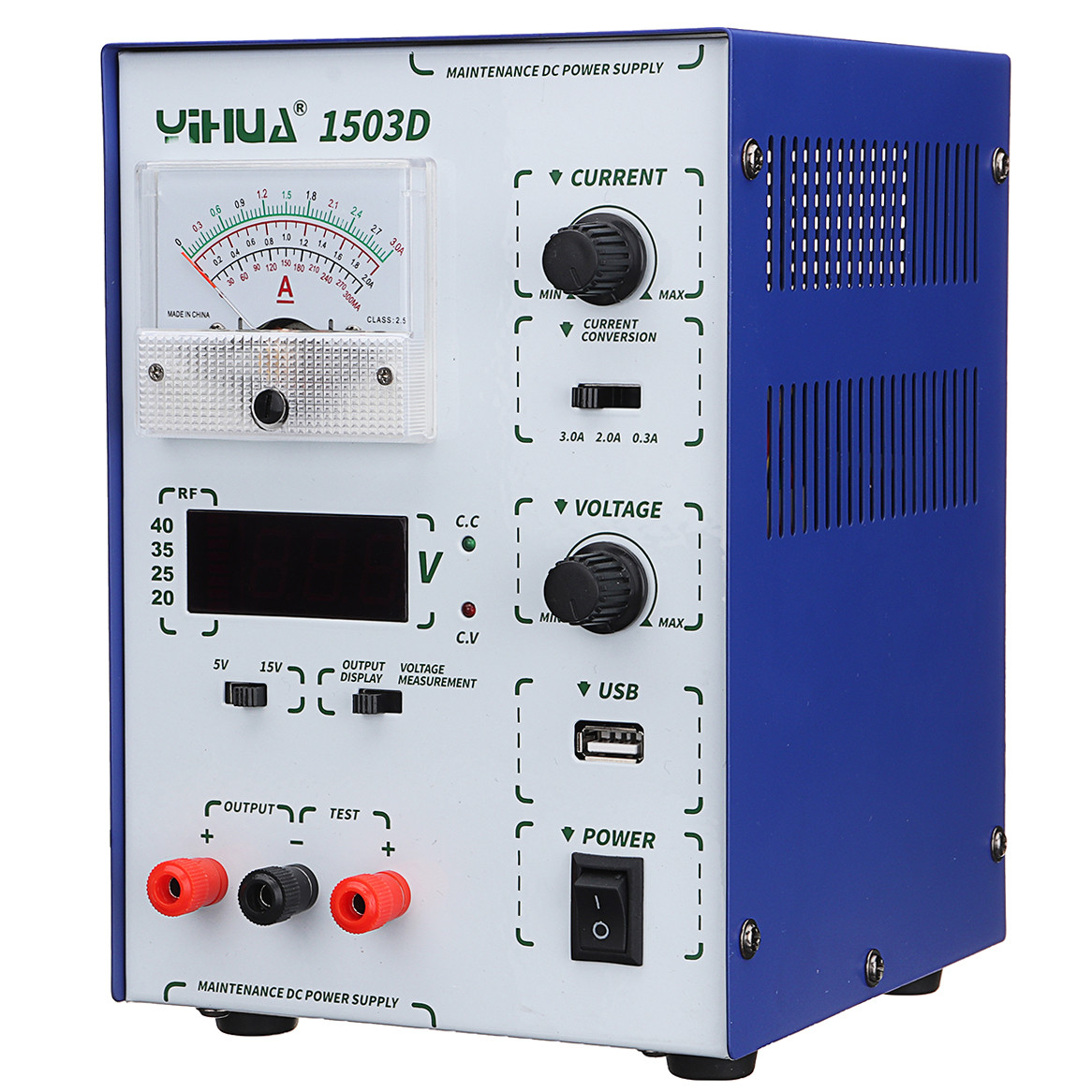 Лабораторный блок питания Yihua PS-1503D 15 вольт 3 ампера + USB ...