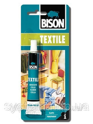 BISON TEXTILE - Клей для тканини 25 ml, Бізон текстиль, фото 1