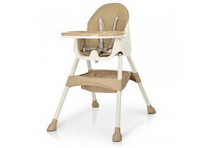 Стільчик для годування Bambi M 4136 Beige (Бежевий), фото 1