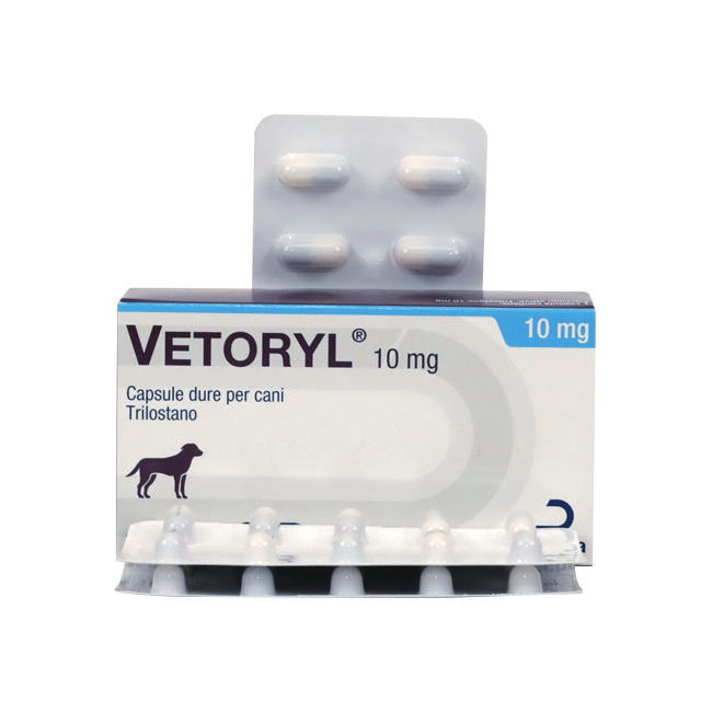 Веторіл VETORYL (трилостан) препарат для лікування синдрому Кушінга, 10 мг