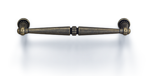 Ручка меблева D-1015-128 MBAB матова темна антична бронза, фото 1