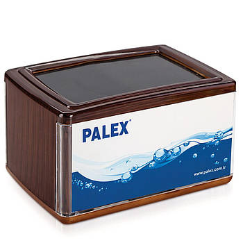 Диспеснер настольных салфеток V сложения PALEX коричневый