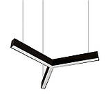 Лінійний алюмінієвий LED світильник 80W Y-подібний 3x600м, фото 3