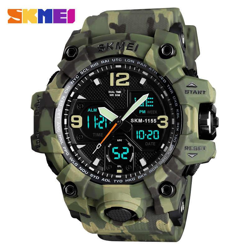 Годинник Skmei 1155B Хакі