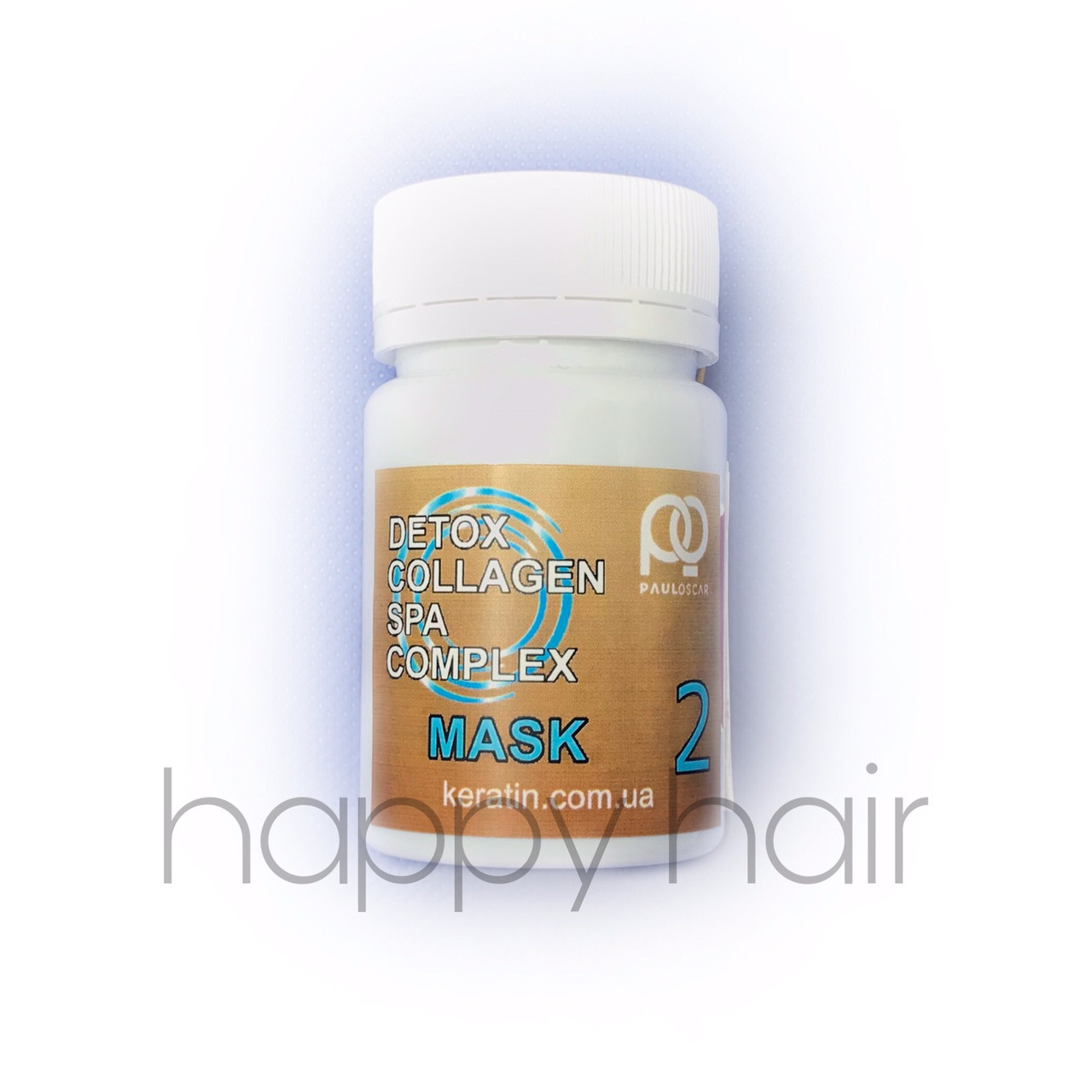Paul Oscar Collagen Detox SPA Complex Кератин для волосся (крок 2) 50 мл