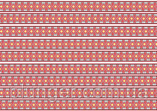 Вафельна картинка для торта Вишивка, (аркуш А4) 2, фото 1