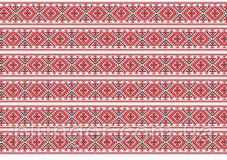 Вафельна картинка для торта Вишивка, (аркуш А4) 6, фото 1