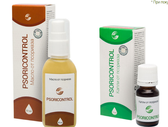 Psoricontrol - комплекс від псоріазу - краплі + крем (Псоріконтрол)