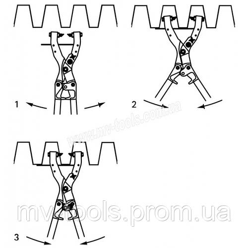 Дырокол для металла ручной пробойник профнастила Walraven BIS (ID ...