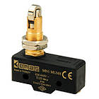 Міні-вимикач з металевим роликом з поперечною віссю на стержні