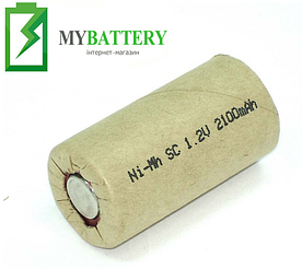 Акумулятор для електроінструменту Ni-Mh SC 1.2V 2100mAh