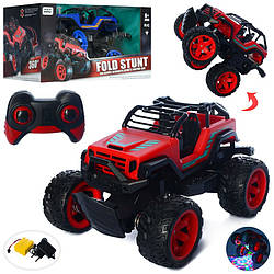 Трюкова машинка Джип зі світловими ефектами 336-80J
