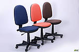 Офісне крісло Комфорт АМФ-Нью чорне на коліщатках для персоналу, фото 10