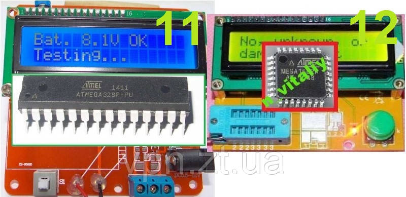 ATMEGA328P-AU для тестера ESR + LCR-T4(T3), M328, M328KitTFT, GM328, GM328A,GM328(A+), MG328, Fish8840, LCR-T5 - фото 7 - id-p1056296029