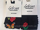 Колготи Selena Microfibre 100 DEN з малюнком, фото 2