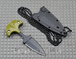 Ніж тичок пуш даггер + чохол рукоять пластик, клинок сталевий якісний ніж тичкова