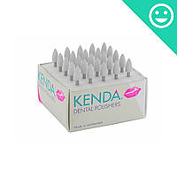 Головка полировочная Кенда, КОНУС БЕЛЫЙ, Kenda Dental Polishers