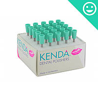 Головка полировочная Кенда, ЧАШКА МАЛАЯ ЗЕЛЕНАЯ, Kenda Dental Polishers