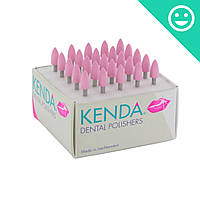 Головка полировочная Кенда, КОНУС РОЗОВЫЙ, Kenda Dental Polishers