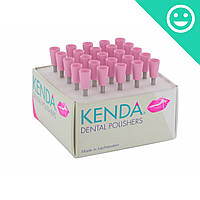 Головка полировочная Кенда, ЧАШКА МАЛАЯ РОЗОВАЯ, Kenda Dental Polishers