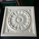Кахель (изразцы) "Ромашка", слонова кістка, фото 2
