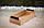 Дерев'яна коробка для подачі 24,5х14,5х7 см, фото 2